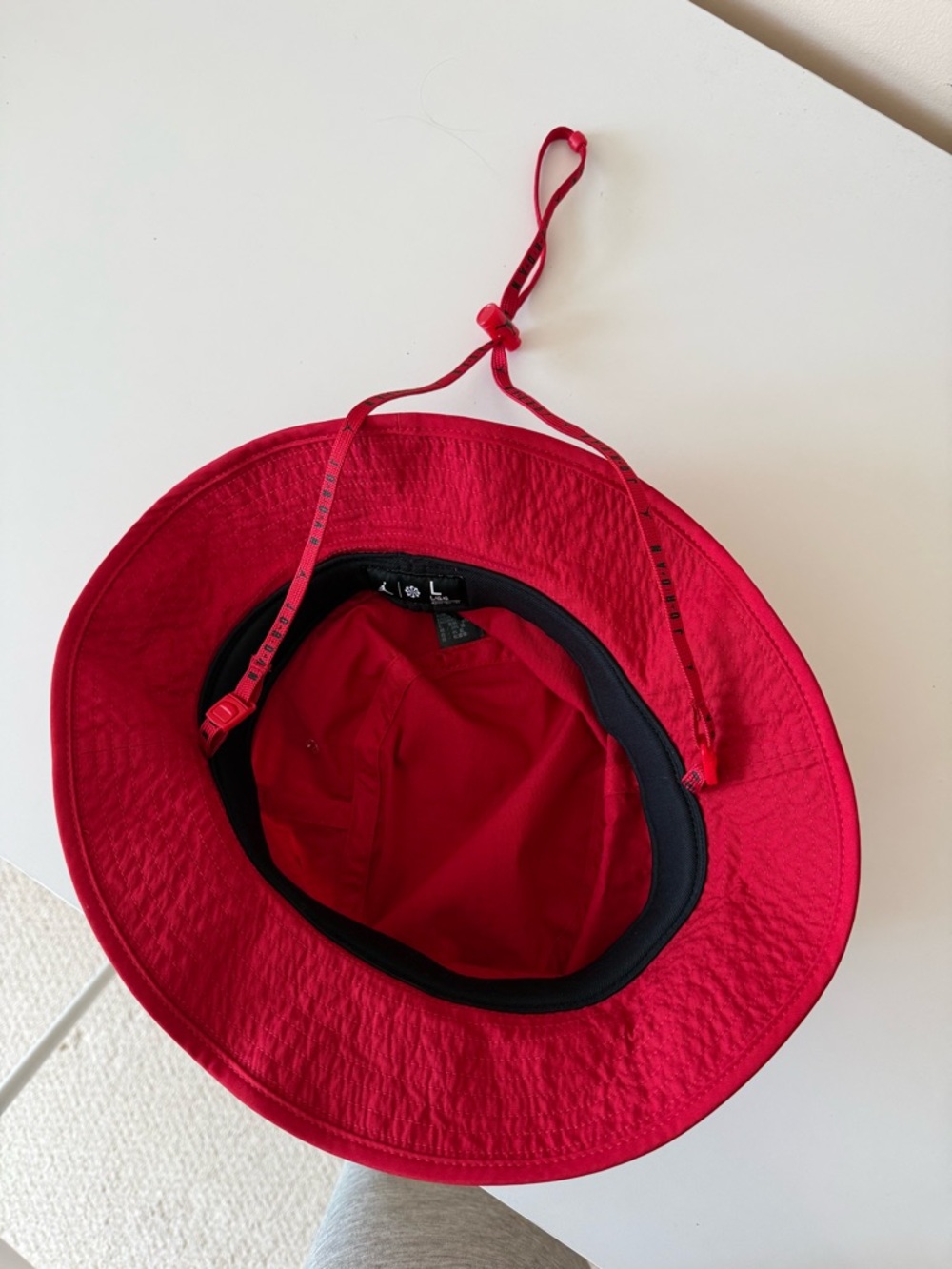 Jordan Red Bucket Hat - Picture 2 of 2